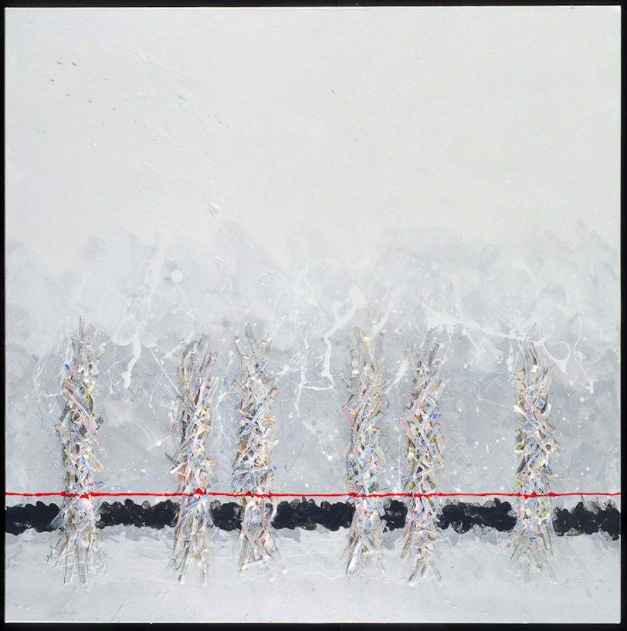Chorus of Their Convictions 60 x 60 Acrylic on Canvas 2011
