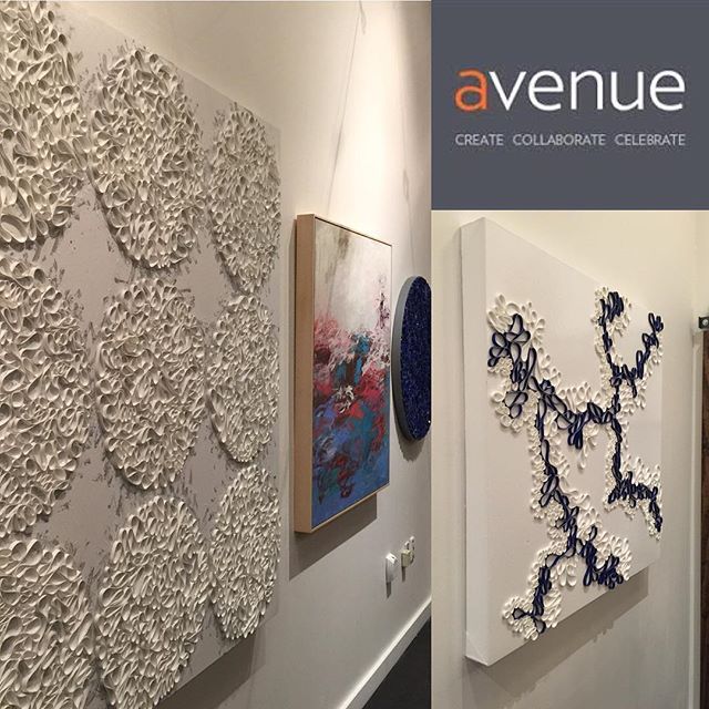Hanging out in SF - Go see some art! Great to have my show open all this month at Avenue in San Francisco. Show continues until Sunday July 31st, 2016. Pieces from Braided and Circle Back Series are on display. Avenue is located at 3361 Mission Street San Francisco CA - Bernal Heights area. Thanks to @curatedstate for curating this show and @avenue3361fior the great space.