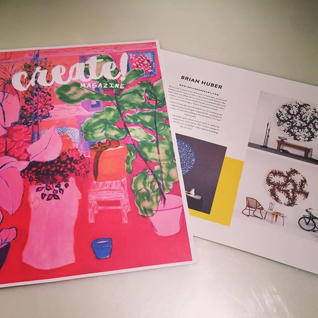 I'm happy to announce that my work is being featured in the May 2017 edition of Create! Magazine @create_mag This edition was curated by Sandra Aperloo @artisticmoods and the cover features work by fellow Bay Area painter Anna Valdez @missannavaldez