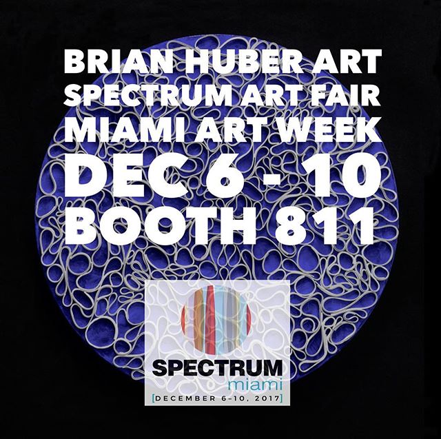 It may be raining ️ here in Miami but it’s dry inside at @spectrummiami open until 9 pm tonight. The rain should stop by 5pm and no reason to not spend a memorable Saturday night checking out art in Downtown Miami. Get out and see some amazing art at @reddotmiami and @spectrummiami today and Sunday.