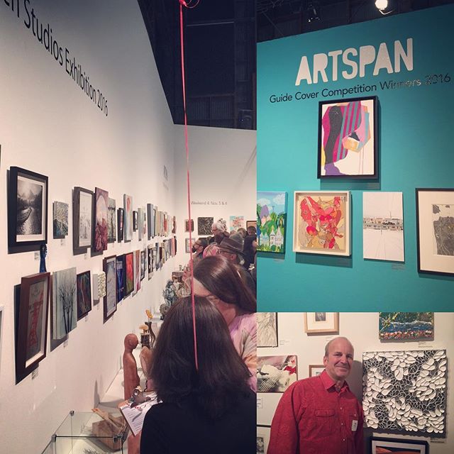 Kickoff party for artspan SF open studios. 400 of the 800 artists open over the next month