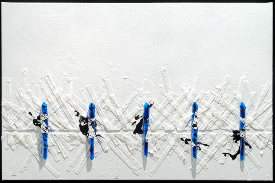 Splinter View 24 x 36 Acrylic on Canvas 2012 $950.00