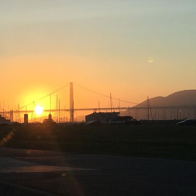 Sunset over the golden gate bridge and San Francisco Bay on this beautiful summer evening. It's been a great summer in the Bay Area.