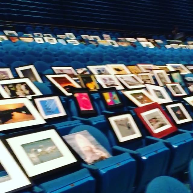 Today in art land: this is how the photos are displayed before judging begins at the @marinfair . I'm not entered in the photo category but I love how this works. Good luck to all the entries in every art catagory. If fine art does not work for me maybe I'll enter in the goats or pigs  category next year . .