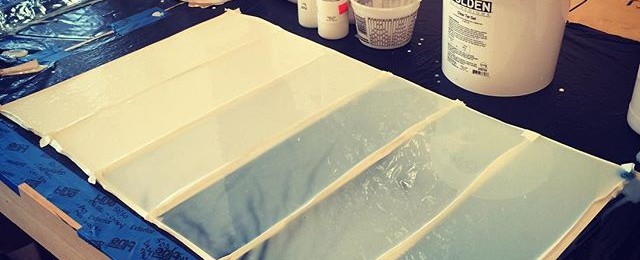 A peek into studio life. “What do you do in your studio all day?” Today I’m playing gel and polymer chemistry with the goal of