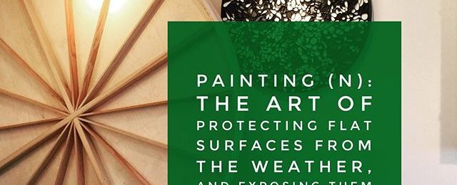 Art quote of the day: Ambrose Bierce circa 1900 could be both witty and on target. Here’s to weatherproofing a few canvases in 2017. Ambrose