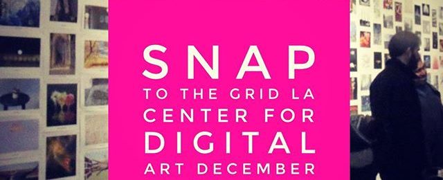 Honored to have two images included in the “Snap To The Grid” unjuried show in Los Angeles. Always fun being a painter shown at a