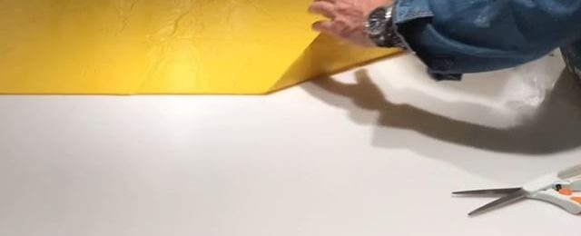 In the studio: Peeling and rolling yellow and green paint for a rather oversized project. Timelapse video includes me wrestling with a sheet of green that escaped. Yep still a few more days of creating paint fabric until the material gets utilized in artwork. Thanks for watching. Stay tuned. . . . .
