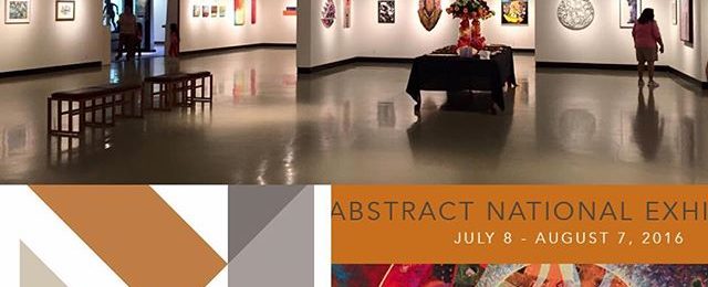 Now showing in Kansas! Honored to have a Braided Series piece shown at the Abstract National Exhibition at Mark Arts @markarts in Wichita Kansas. 373