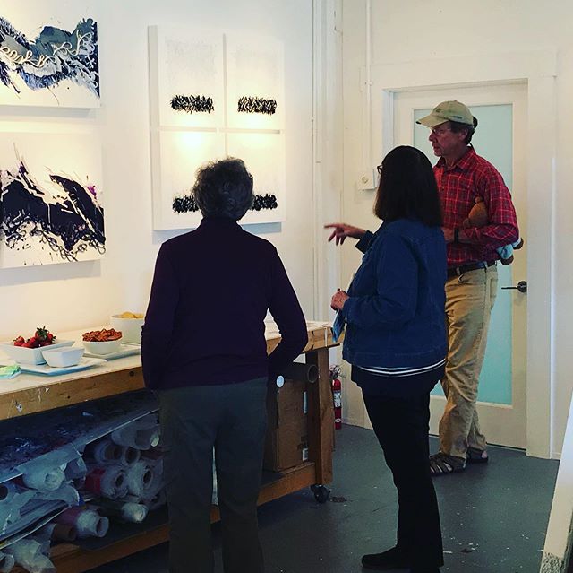 Beautiful day to be out looking at art. My studio is open today 11-6 and tomorrow for Mother’s Day. Bring mom for an art filled day exploring at the ICB @icbartists in Sausalito. @marinopenstudios is the not to miss art event in Marin Ca. . .