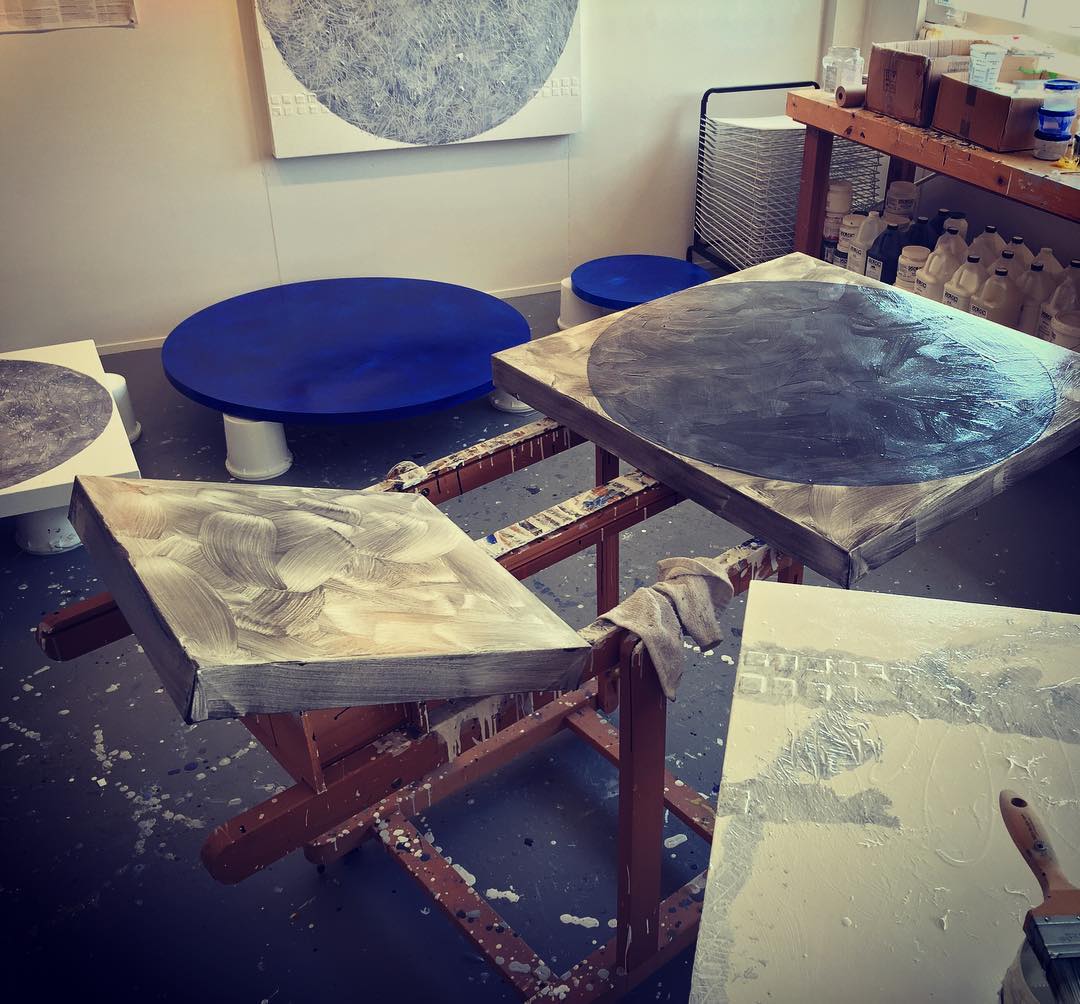 In the studio: excited to have lots of new pieces in progress. Big shows in late summer and the fall make for a busy and creative time. Deadlines are a great muse!!