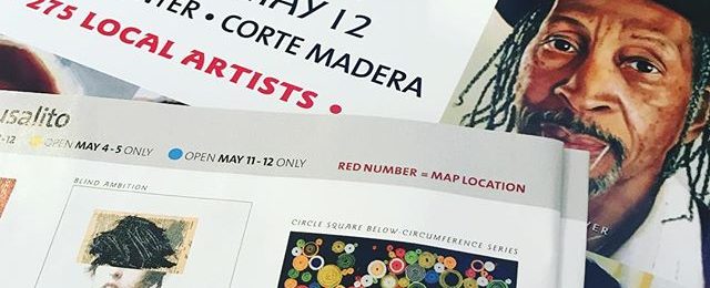 In the studio: Show prep is definitely going full blast !- next up is @marinopenstudios May 4-5 and 11-12 Join me and my fellow @icbartists for a preview event on Friday May 3rd starting at 6pm . . Thanks for the follows and comments on Instagram. . .