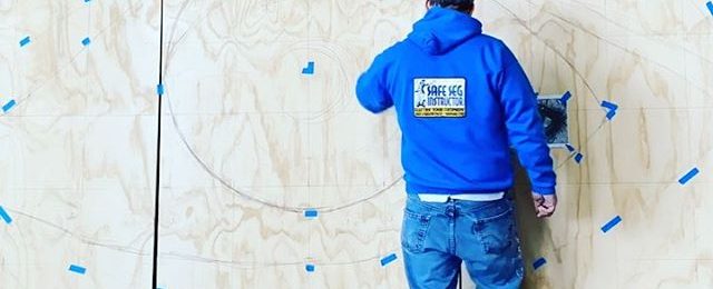 not in the studio: helping out on a multi mural project and interactive art install in San Francisco