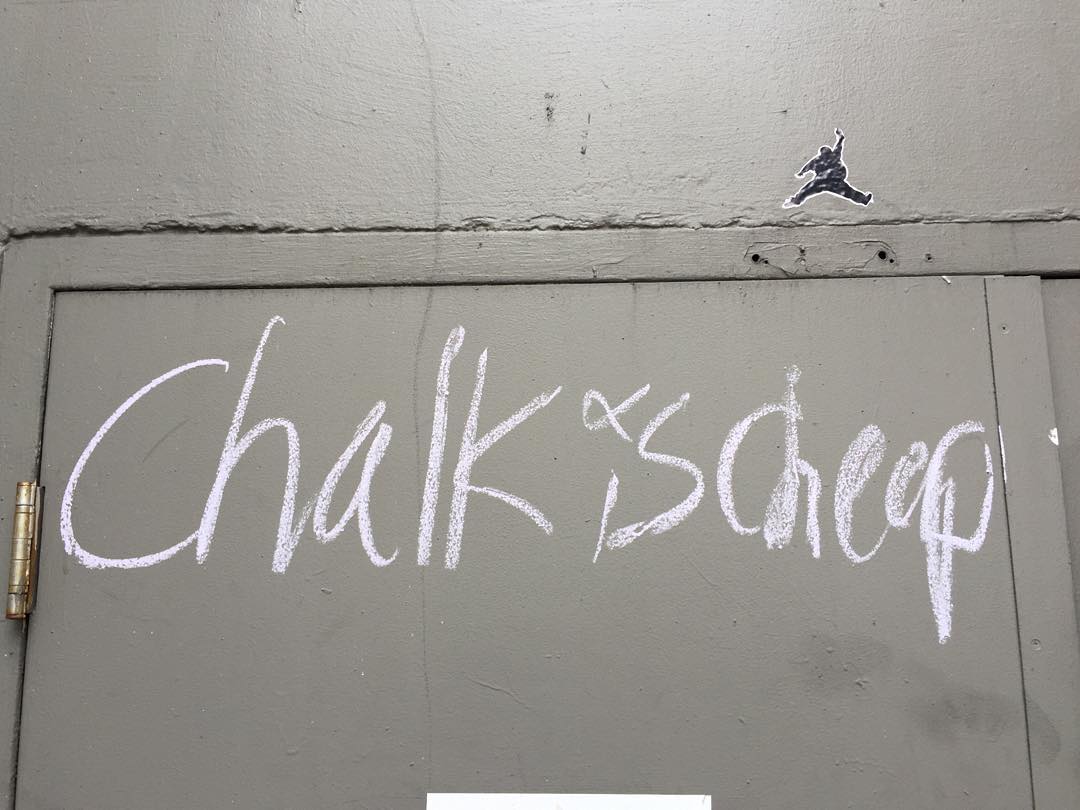 Random thoughts and art material suggestions from the streets of San Francisco #chalkischeap #chalk #artsupplies #random #sfartist #streetart #abstractart #notinstudio