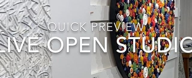 Ready set go – it’s happening this weekend – Zoom into my art studio for a tour live virtual open