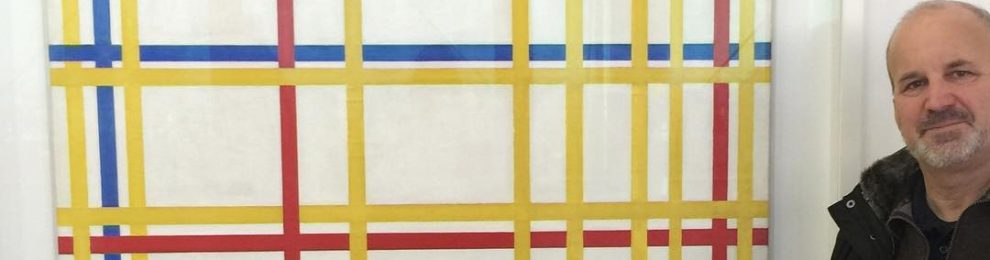 Some of my heros are in museums. Hello Pete aka Piet Mondrian. Not to be missed the @centrepompidou