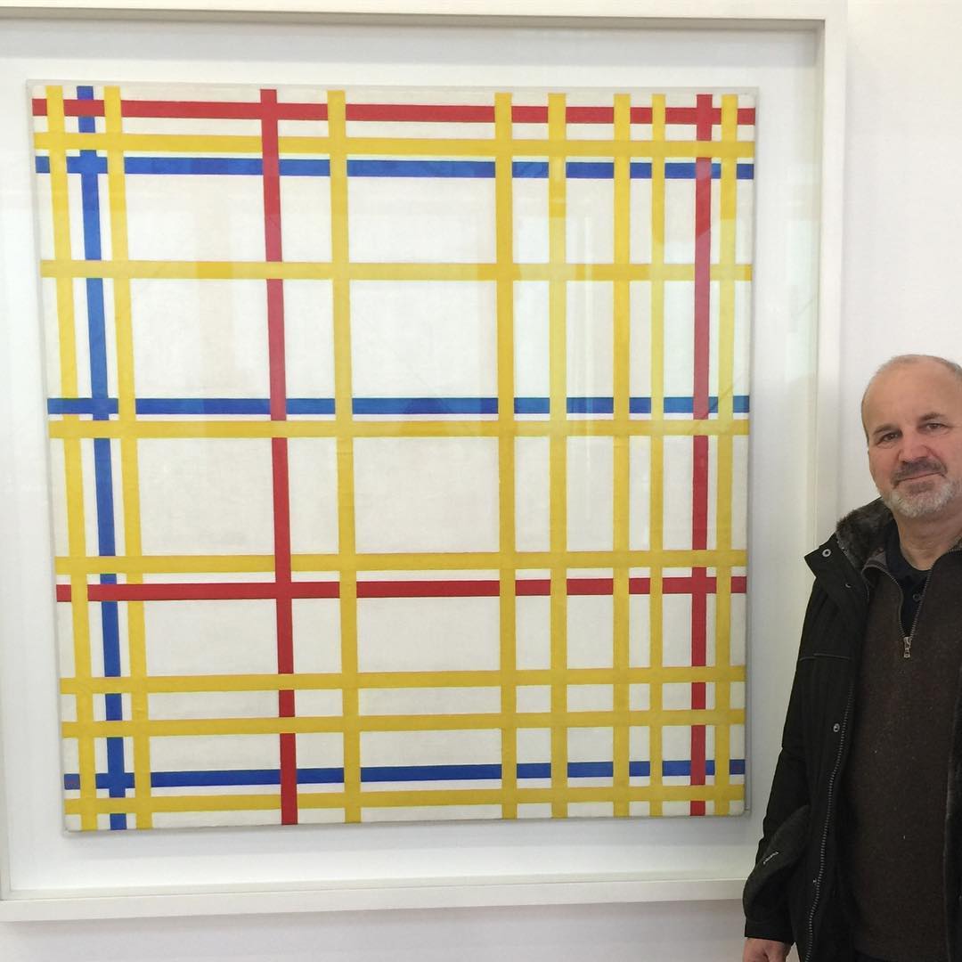 Some of my heros are in museums.  Hello Pete aka Piet Mondrian. Not to be missed the  @centrepompidou has an amazing collection that is beautifully curated.
